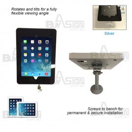 Silver Counter-top iPad Holder